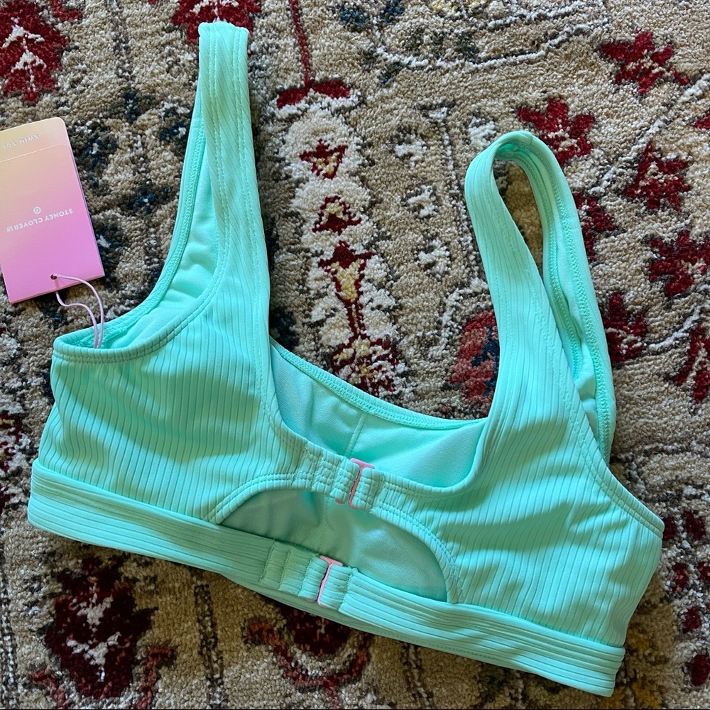 NWT Stoney Clover Lane x Target Ribbed Bikini Top - Picture 3 of 5
